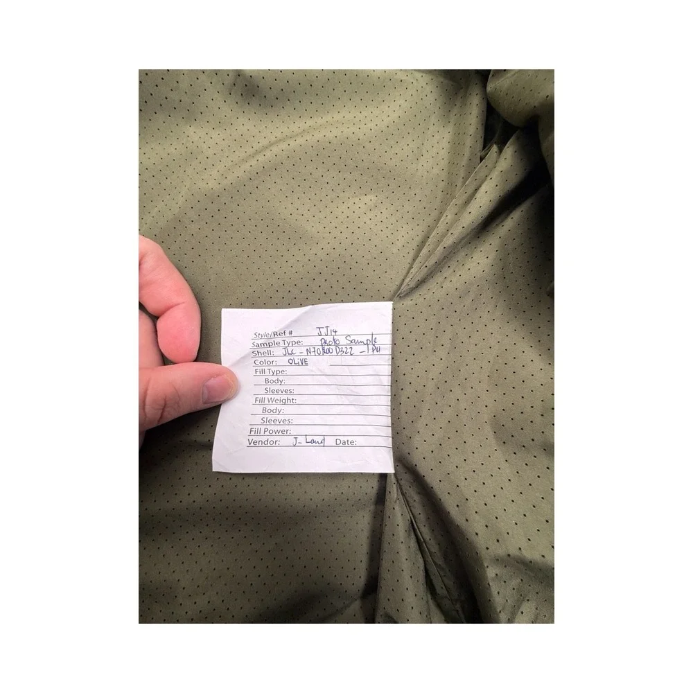Levi Strauss & Co Windbreaker Men M Olive Hooded Coach Jacket Graphic Proto Type